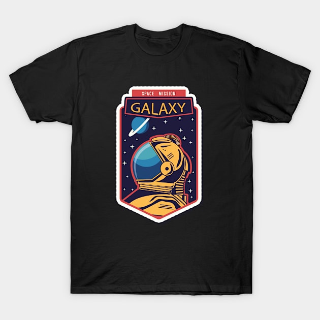 Galaxy T-Shirt by MandyDesigns